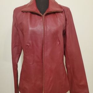 100%leather jacket